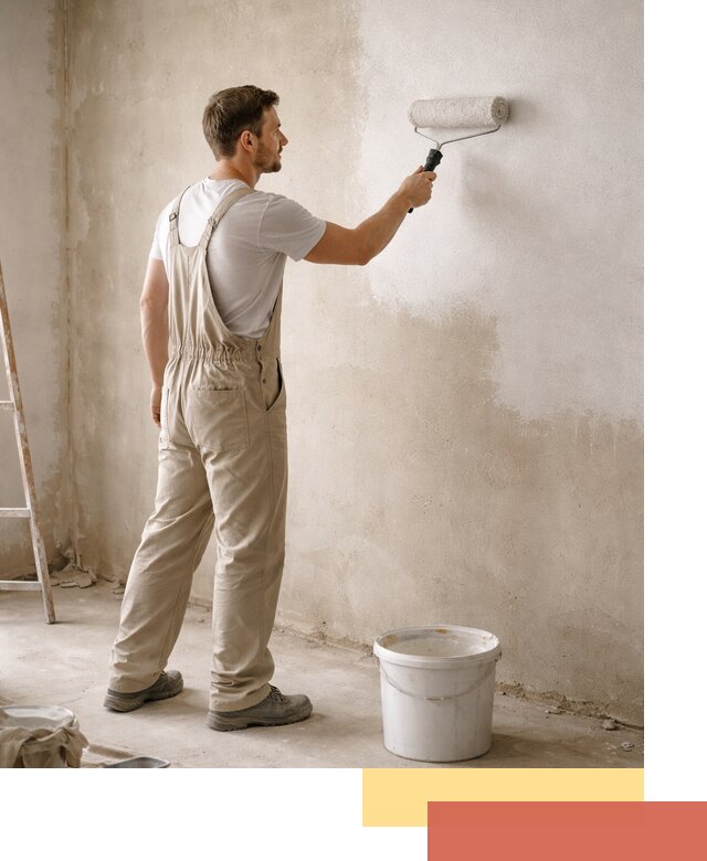 Грунтовка стен под отделку в Переславле-Залесском профессиональным раствором