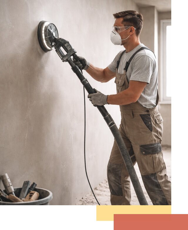 Профессиональная шлифовка стен в Переславле-Залесском быстро и качественно