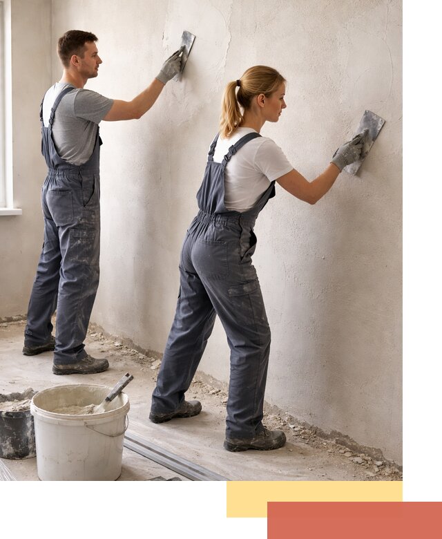 Штукатурка стен под обои в Переславле-Залесском профессионально и быстро