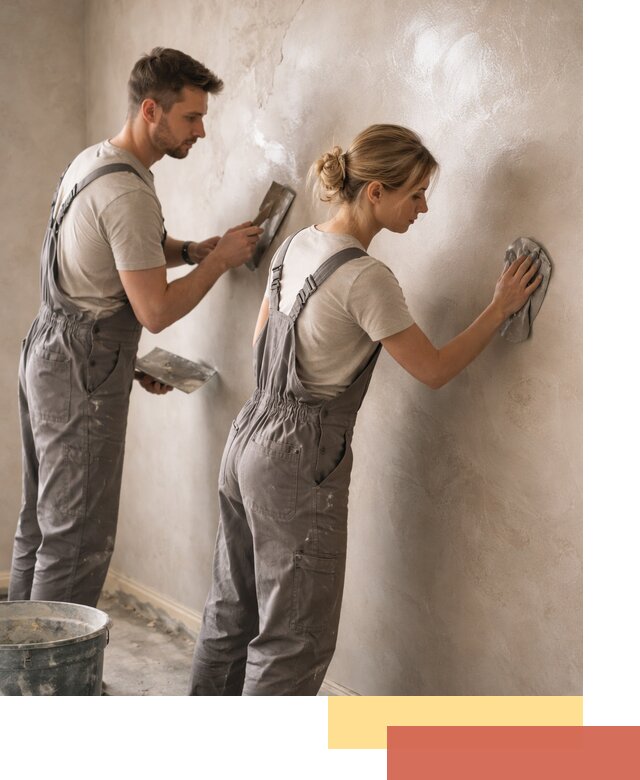 Венецианская штукатурка высокого качества в Переславле-Залесском