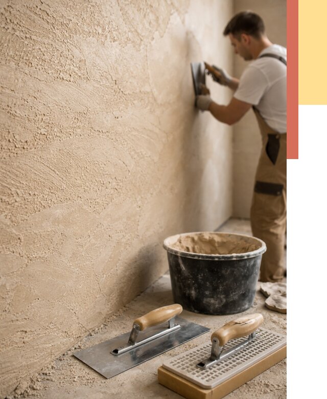 Декоративная штукатурка травертин в Переславле-Залесском от 1868 руб/м2 — качественно и недорого | ОТДЕЛОЧНИК-Прс