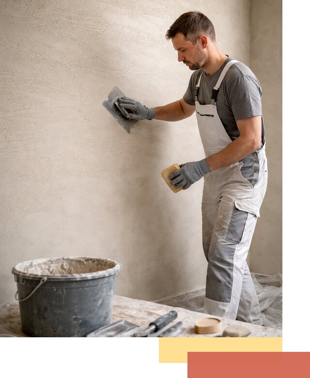 Декоративная штукатурка травертин в Переславле-Залесском для стен и потолков