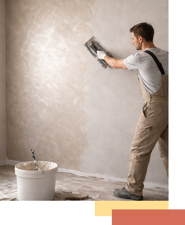 Декоративная штукатурка «Мокрый шелк» под ключ в Переславле-Залесском