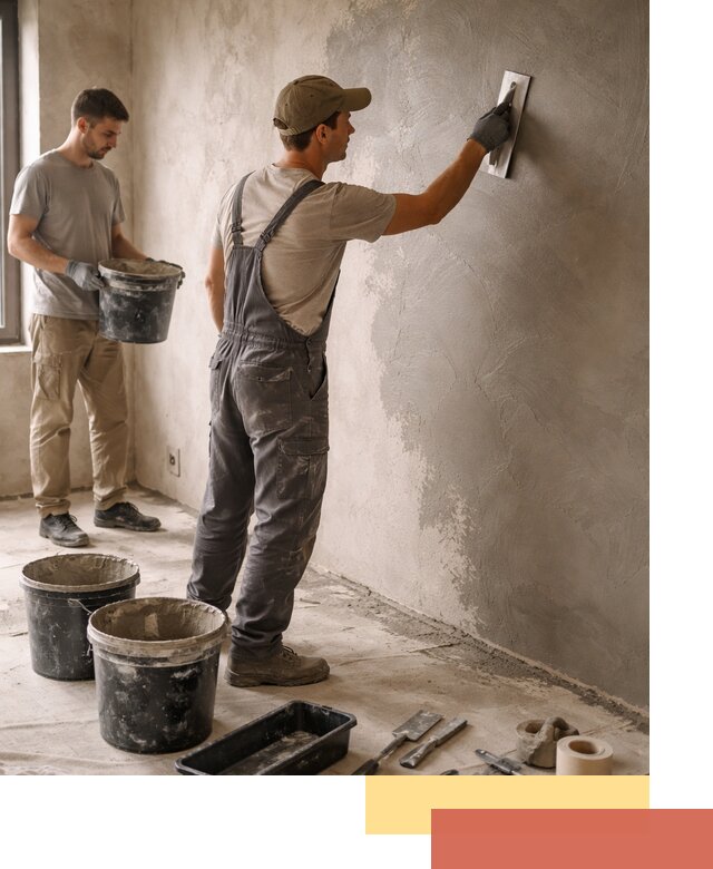 Нанесение микроцемента на стены в Переславле-Залесском качественно и быстро