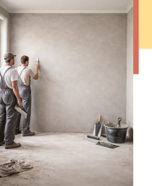 Микробетон на стены в Переславле-Залесском от 1297 руб. — нанесение и отделка | ОТДЕЛОЧНИК-Прс