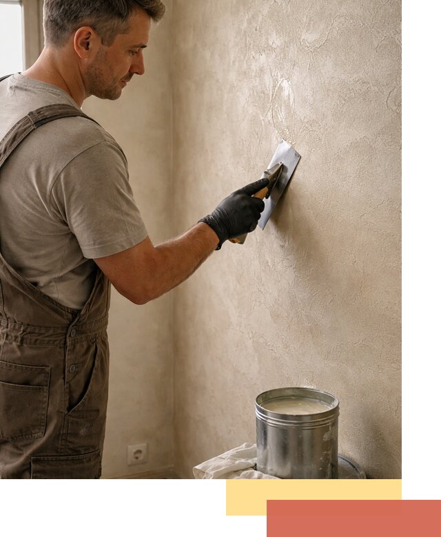 Нанесение воска на штукатурку в Переславле-Залесском для защиты и блеска