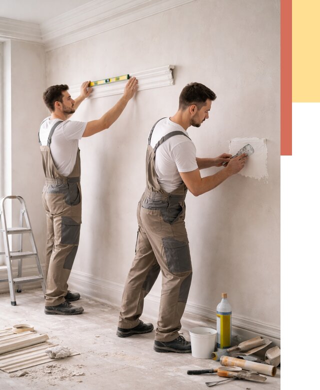 Монтаж лепнины на стены в Переславле-Залесском от 4671 руб. — недорого, быстро | ОТДЕЛОЧНИК-Прс