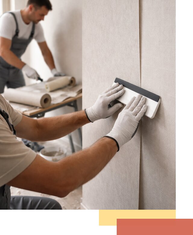 Поклейка обоев под покраску в Переславле-Залесском профессионально и быстро