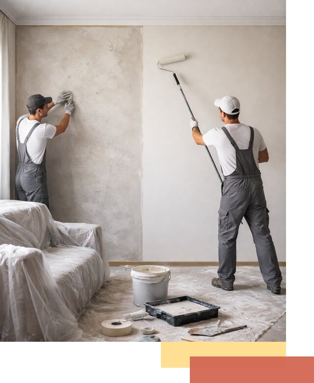 Покраска стен антивандальной краской в Переславле-Залесском