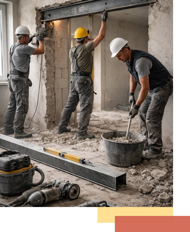 Создание проемов в стенах и несущих конструкциях в Переславле-Залесском