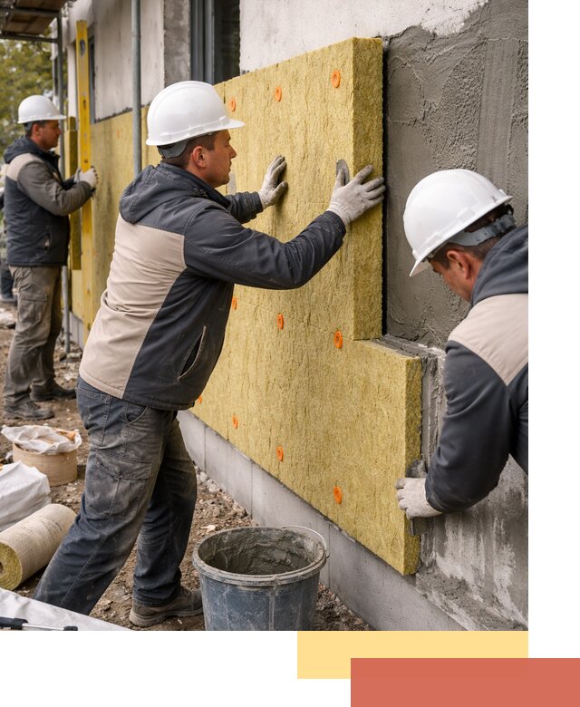 Утепление стен минватой в Переславле-Залесском — тепло и звукоизоляция