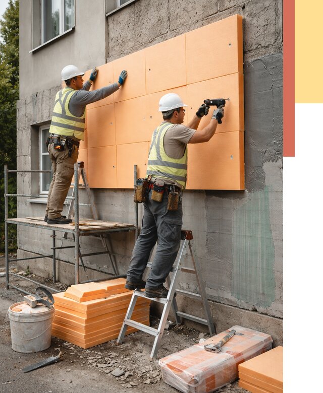 Утепление стен пеноплексом в Переславле-Залесском от 1920 руб./м2 — быстро и недорого | ОТДЕЛОЧНИК-Прс