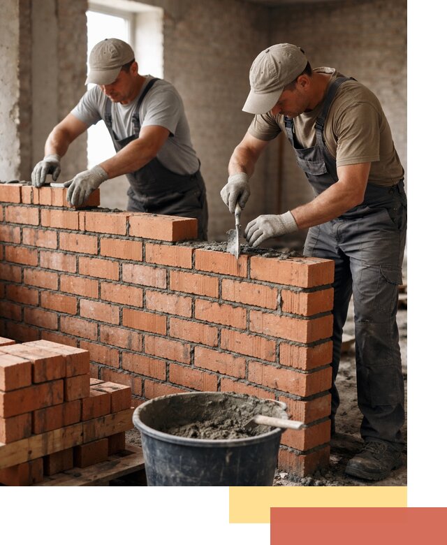 Кладка кирпичных перегородок под ключ в Переславле-Залесском