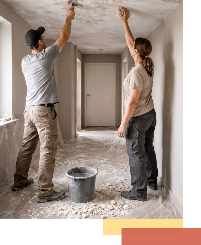 Удаление побелки с потолка в Переславле-Залесском — быстро и аккуратно