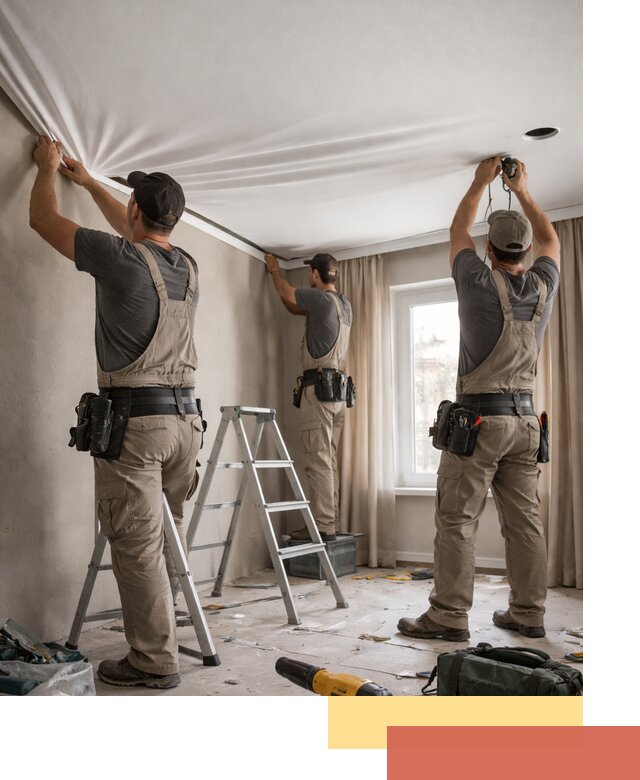 Монтаж матового натяжного потолка в Переславле-Залесском качественно и быстро