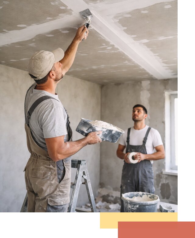 Обработка швов потолка ГКЛ в Переславле-Залесском: качественная заделка и шпатлевка