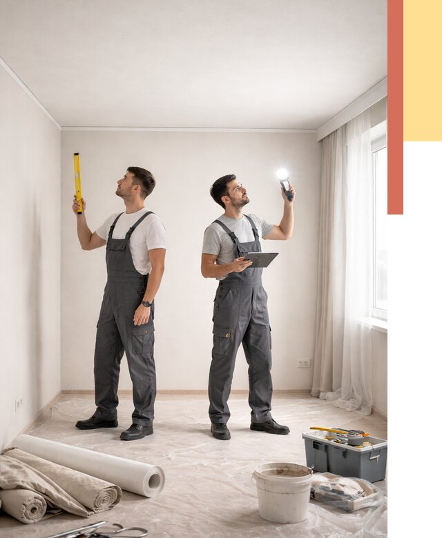 Отделка потолка в Переславле-Залесском недорого от 778 руб/м2 | Услуги ОТДЕЛОЧНИК-Прс