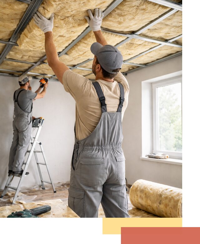 Утепление потолка под ключ в Переславле-Залесском качественно и быстро