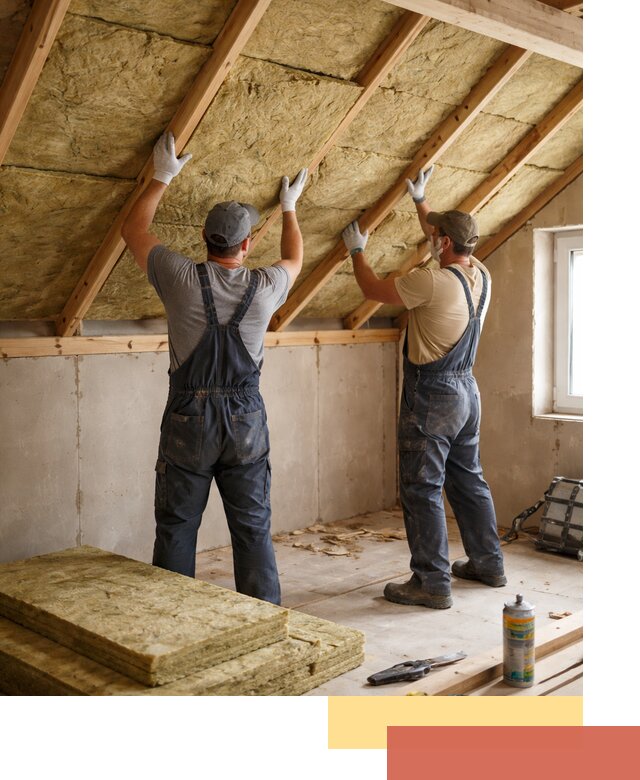 Утепление потолка минеральной ватой в Переславле-Залесском